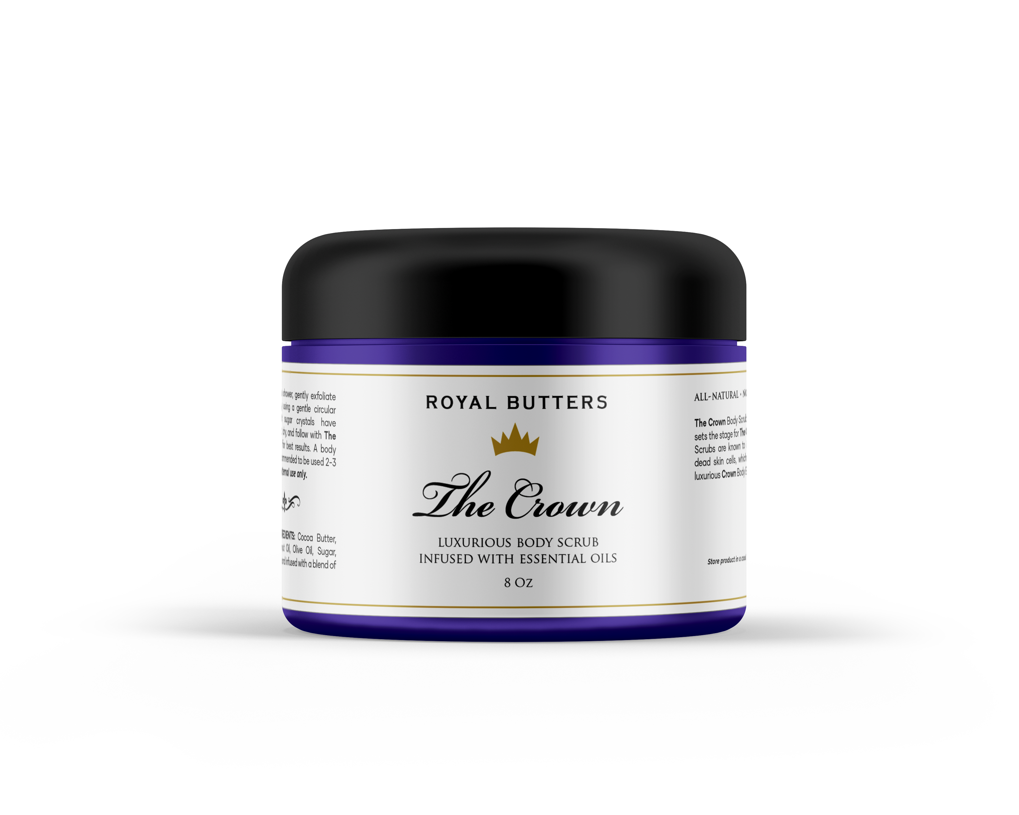 The Lord's Line Crown Body Scrub from Royal Butters